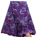 Bestway African Lace Fabric 5 Yards Cotton Voile Lace SL0560