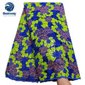 Bestway African Aso Ebi Bridal Sequence Hand Cut Chantilly Lace Fabric 5 Yards FL0912