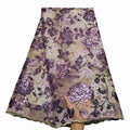 Luxury French Tulle Sequin Lace Fabric