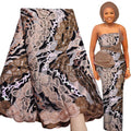 Bestway Unique Laser-cut Velvet Net Embroidery Sequin Lace Fabric