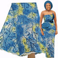 Bestway Luxury Sequins African Lace Fabric 5 Yards Quality Embroidery Rashel Net Lace Material Nigerian Asoebi Party Dress 2021