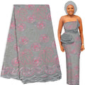 Bestway Swiss Cotton Voile Lace Fabric 2021 High Quality Nigerian Party Gown Embroidery Aso Ebi Style Soft African Lace Fabric